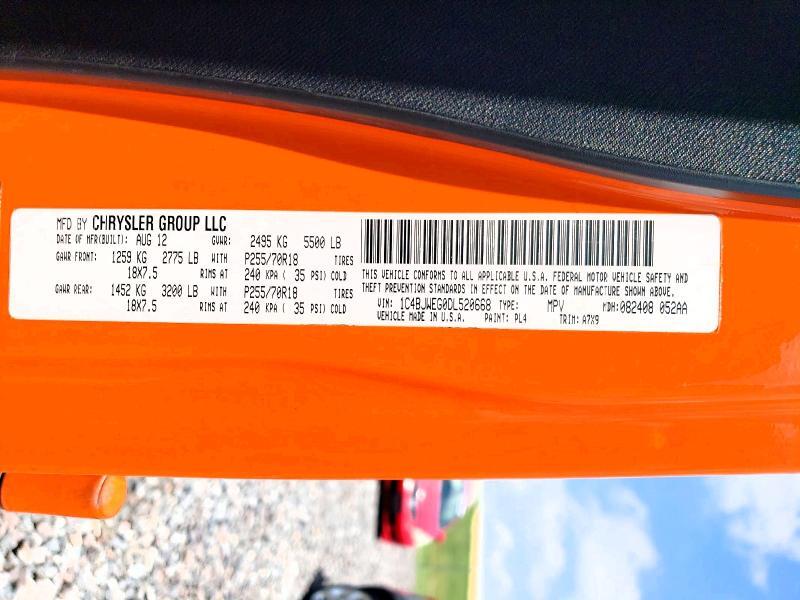 2013 JEEP WRANGLER UNLIMITED SAHARA — Фото 12 из 12