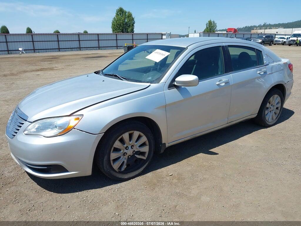 1C3CCBAB8CN101346 2012 CHRYSLER 200 photo no. 2