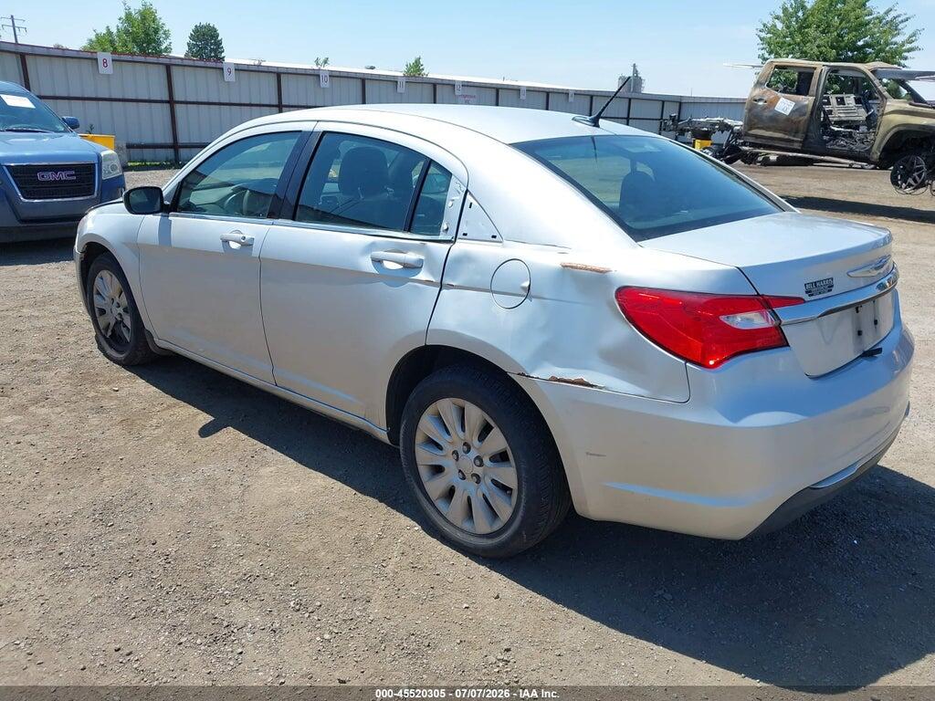 1C3CCBAB8CN101346 2012 CHRYSLER 200 photo no. 3