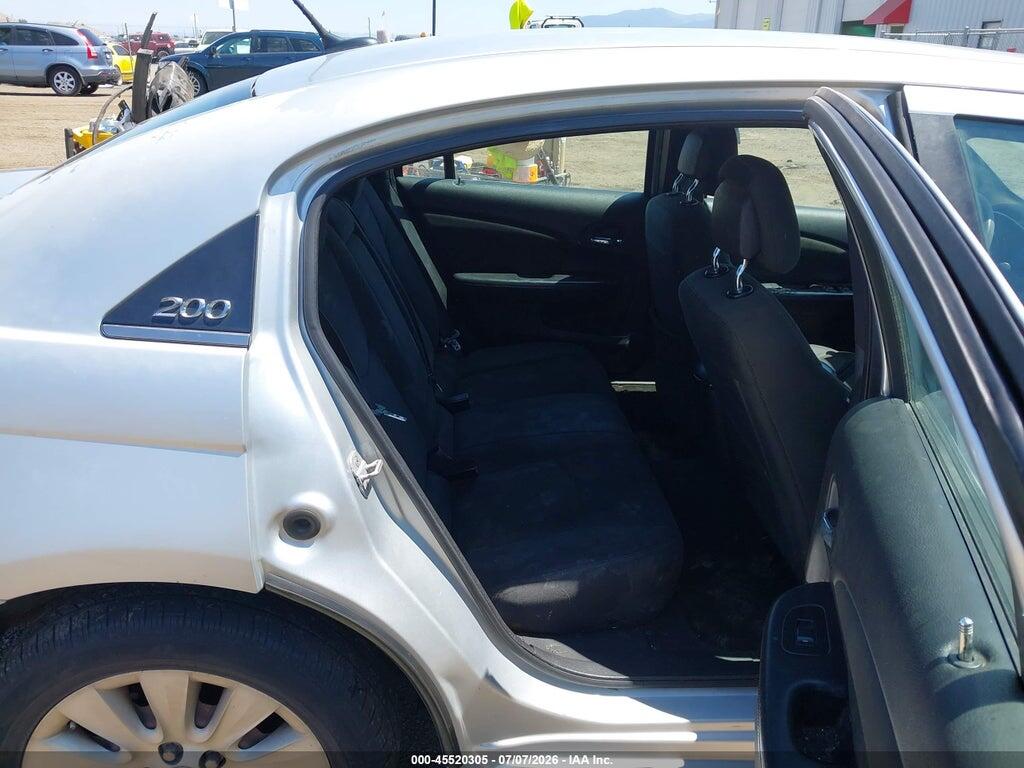 1C3CCBAB8CN101346 2012 CHRYSLER 200 photo no. 8