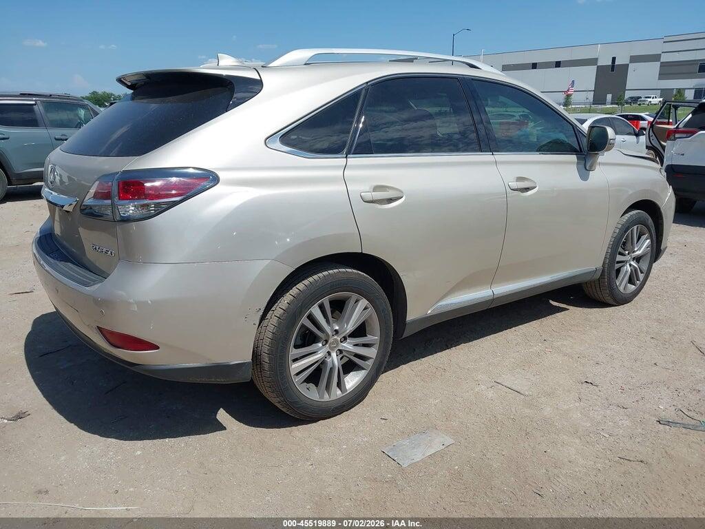 2T2ZK1BA9FC153127 2015 LEXUS RX 350 photo no. 4