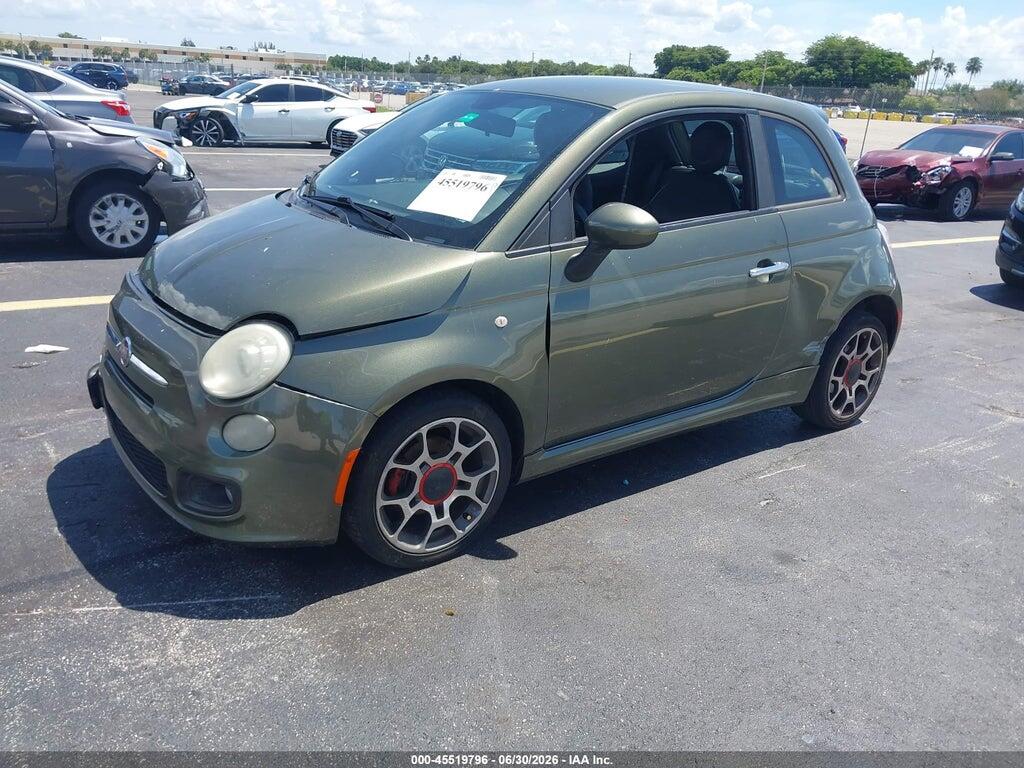 3C3CFFBR1CT109041 2012 FIAT 500 photo no. 2
