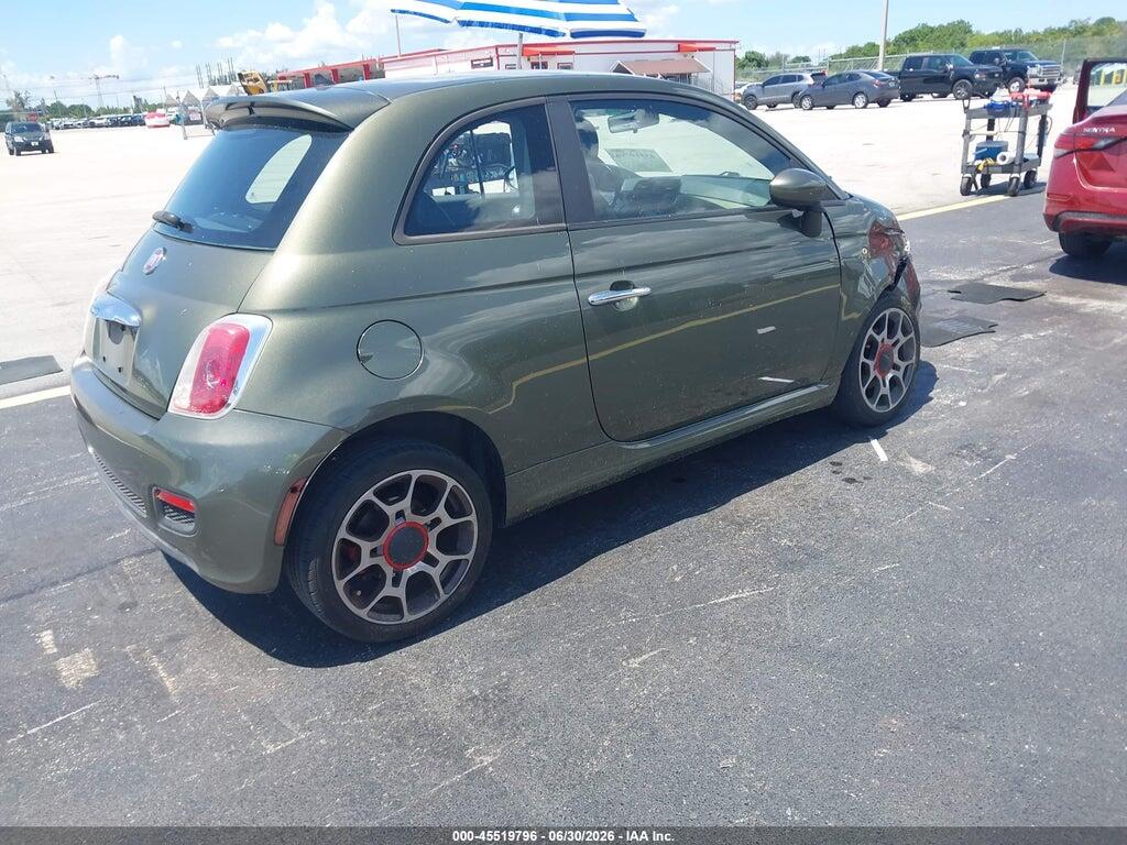 3C3CFFBR1CT109041 2012 FIAT 500 photo no. 4