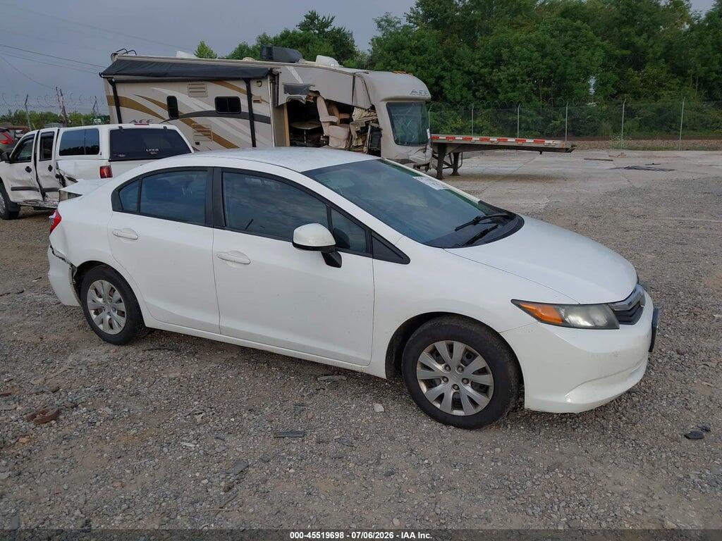 19XFB2F56CE337223 2012 HONDA CIVIC photo no. 1