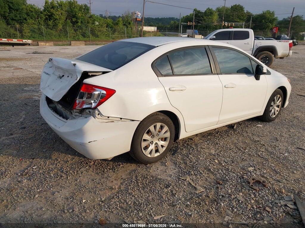 19XFB2F56CE337223 2012 HONDA CIVIC photo no. 4