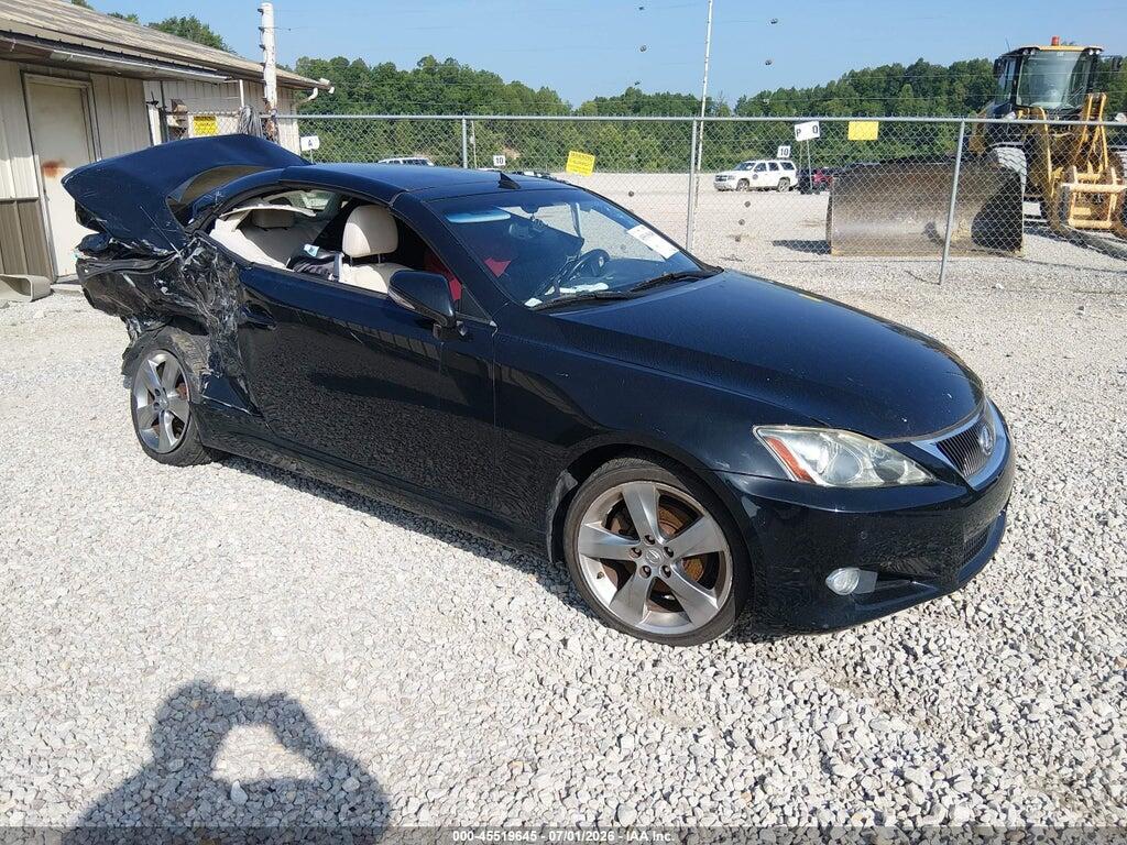 JTHFF2C27A2512070 2010 LEXUS IS 250C photo no. 1