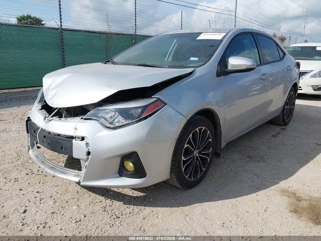 5YFBURHE0FP258048 2015 TOYOTA COROLLA photo no. 2