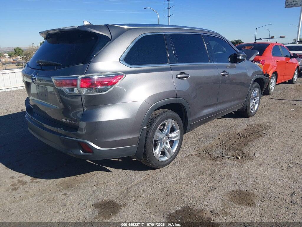 5TDDKRFH5ES043167 2014 TOYOTA HIGHLANDER photo no. 4