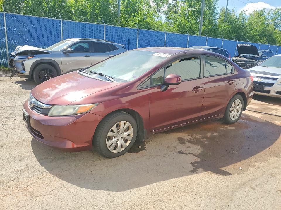 2HGFB2F41CH013433 2012 HONDA CIVIC photo no. 1