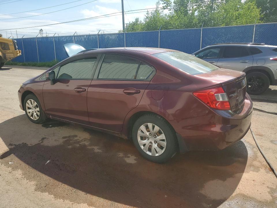 2HGFB2F41CH013433 2012 HONDA CIVIC photo no. 2