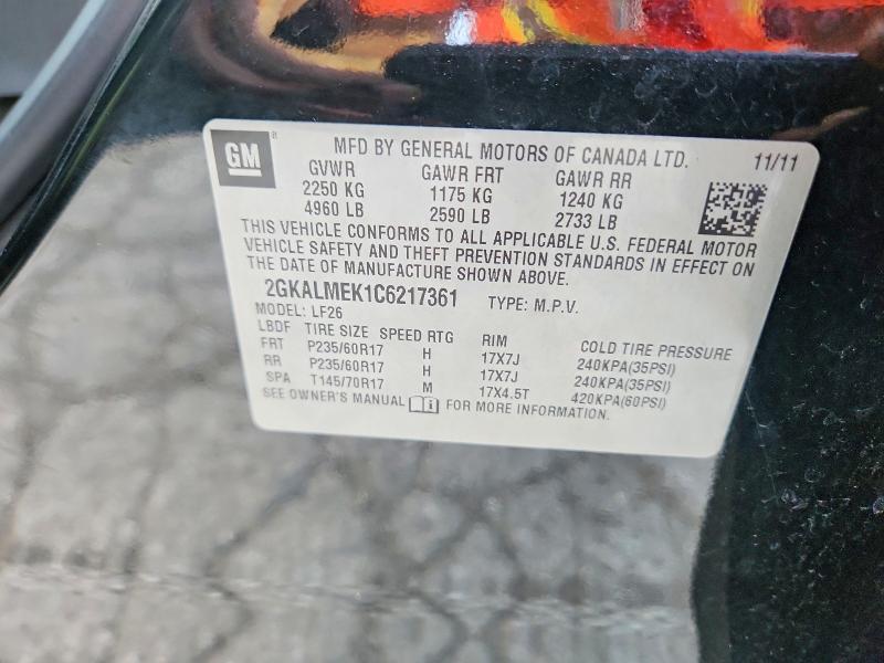 2012 GMC TERRAIN SLE — Фото 14 из 14