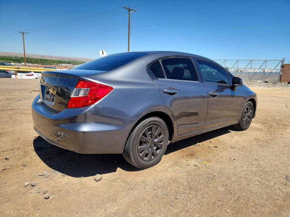 2012 HONDA CIVIC LX — Фото 3 из 12
