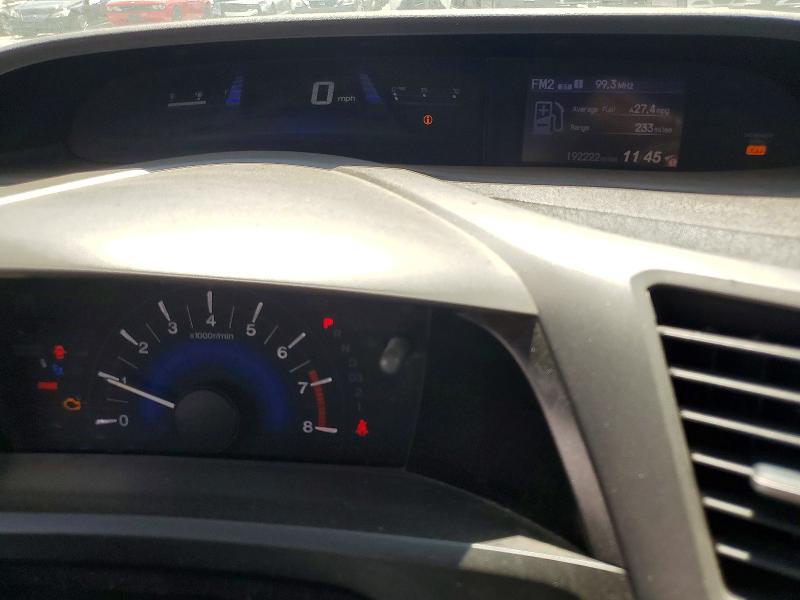 2012 HONDA CIVIC LX — Фото 9 из 13