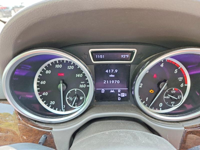 4JGDA2EB5CA029511 2012 MERCEDES-BENZ ML photo no. 9