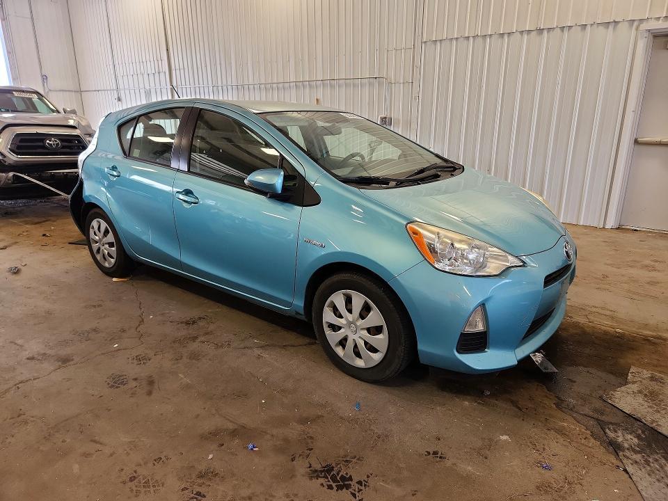 JTDKDTB36C1019575 2012 TOYOTA PRIUS C photo no. 4