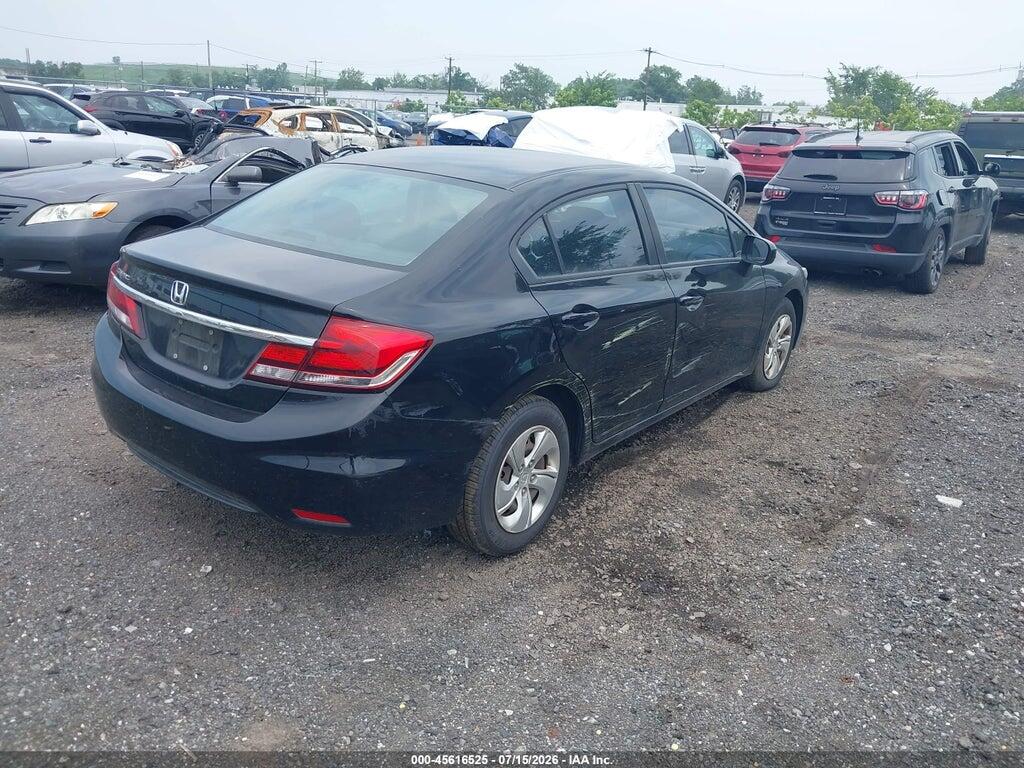 2HGFB2F52FH565391 2015 HONDA CIVIC photo no. 4