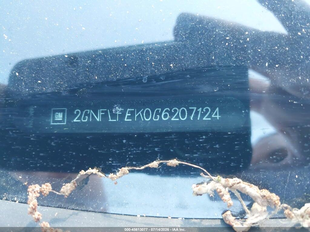 2GNFLFEK0G6207124 2016 CHEVROLET EQUINOX photo no. 9
