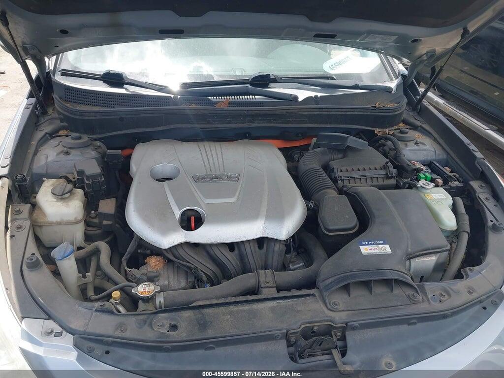 KMHEC4A42FA137459 2015 HYUNDAI SONATA HYBRID photo no. 10