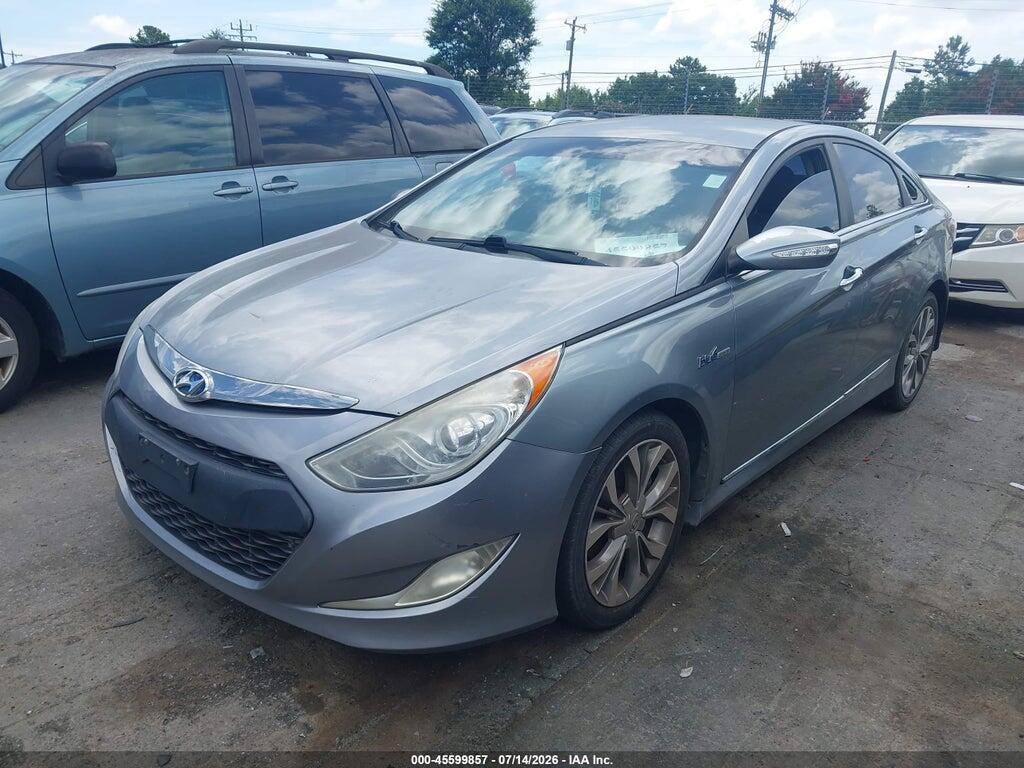 KMHEC4A42FA137459 2015 HYUNDAI SONATA HYBRID photo no. 2