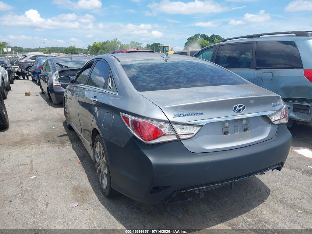 KMHEC4A42FA137459 2015 HYUNDAI SONATA HYBRID photo no. 3
