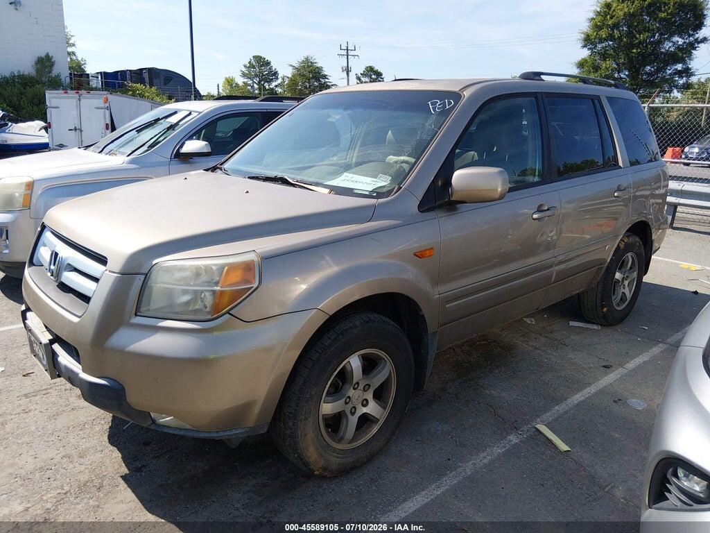 5FNYF28797B027742 2007 HONDA PILOT photo no. 2