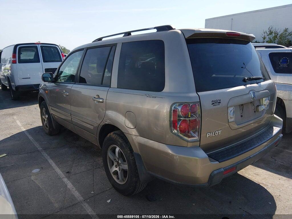 5FNYF28797B027742 2007 HONDA PILOT photo no. 3