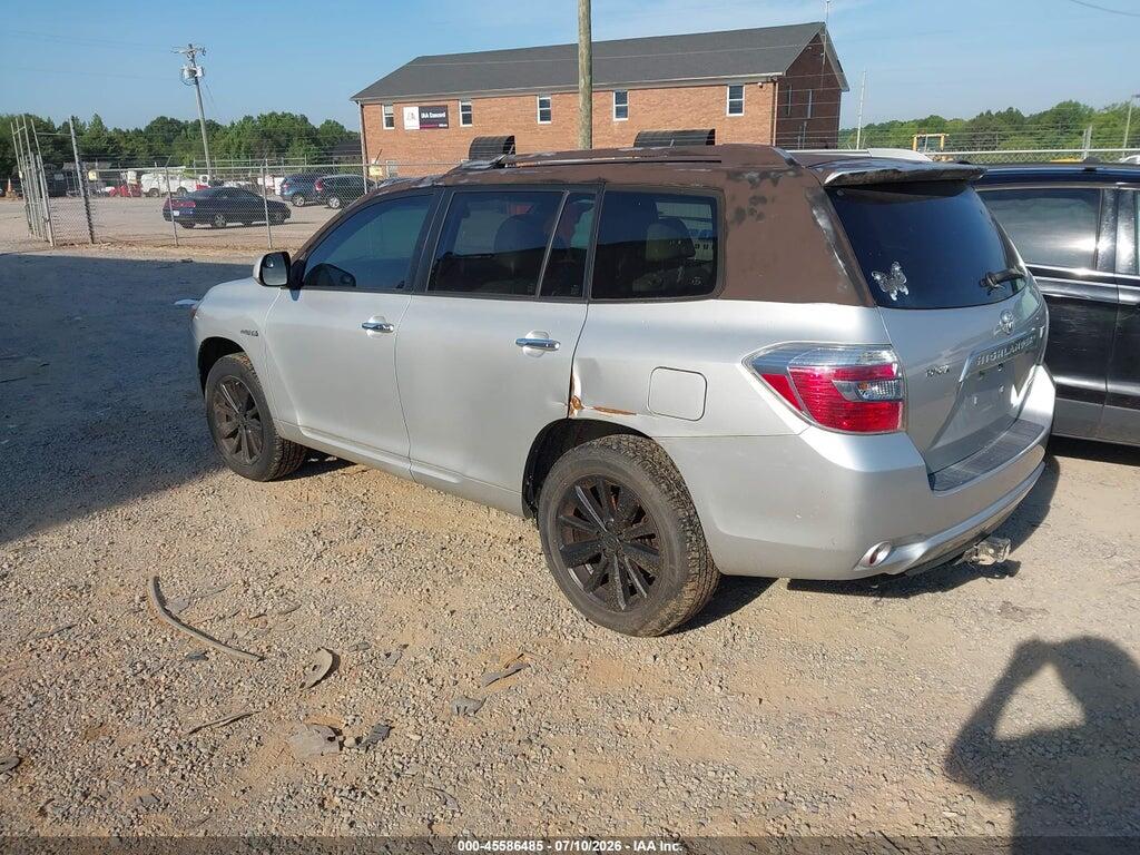 JTEEW44A682011269 2008 TOYOTA HIGHLANDER HYBRID photo no. 3