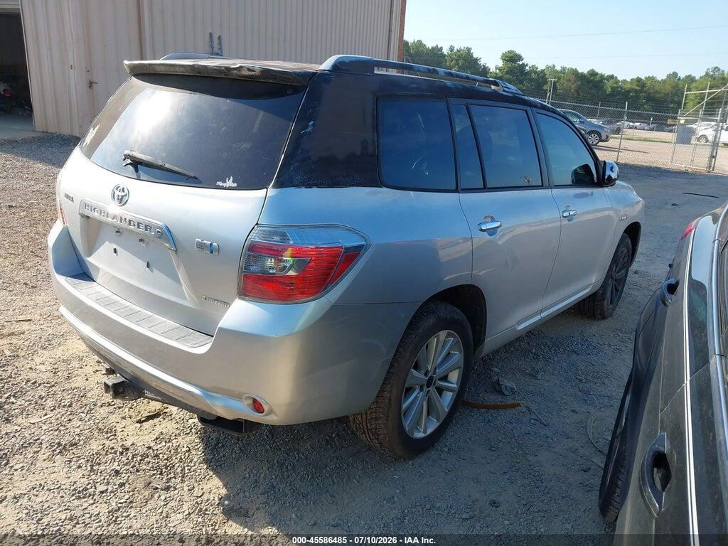 JTEEW44A682011269 2008 TOYOTA HIGHLANDER HYBRID photo no. 4