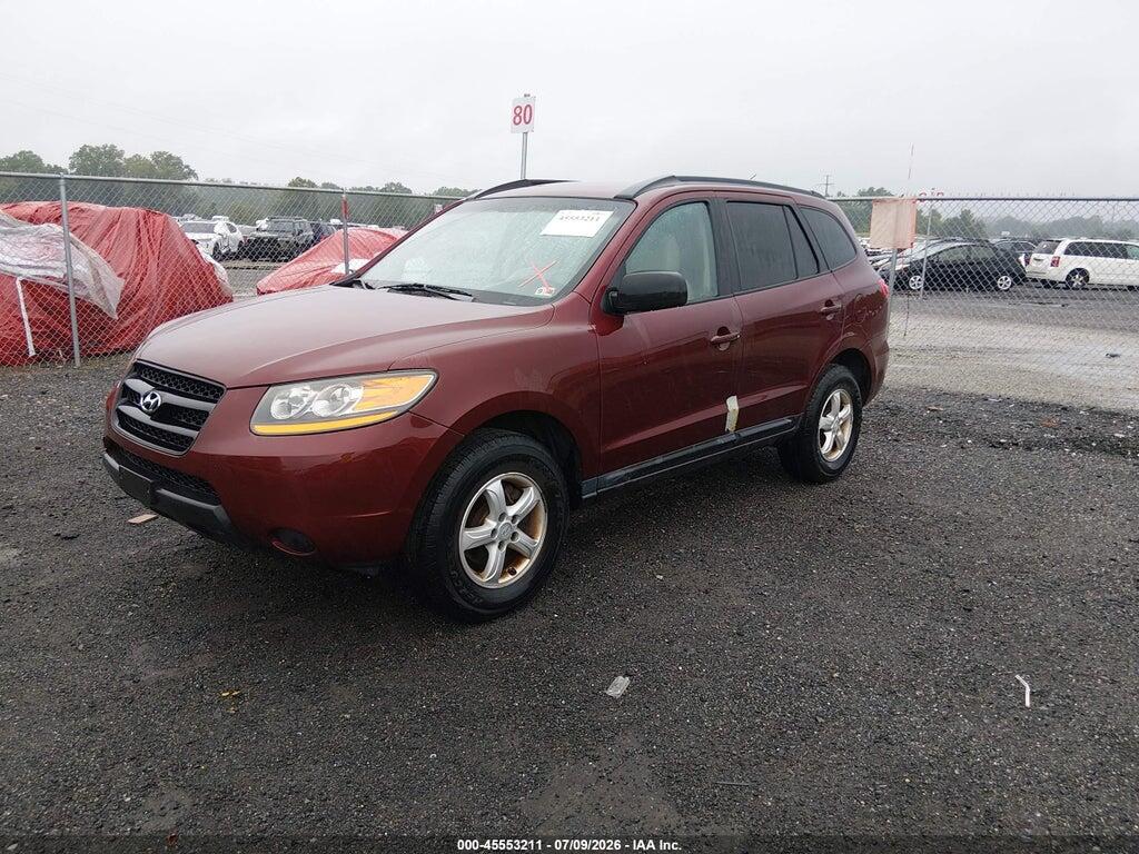 5NMSG13D58H138430 2008 HYUNDAI SANTA FE photo no. 2