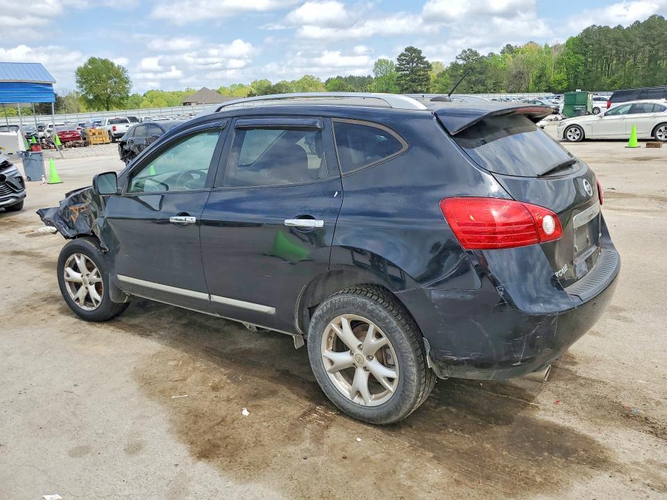 JN8AS5MV9BW690434 2011 NISSAN ROGUE photo no. 2