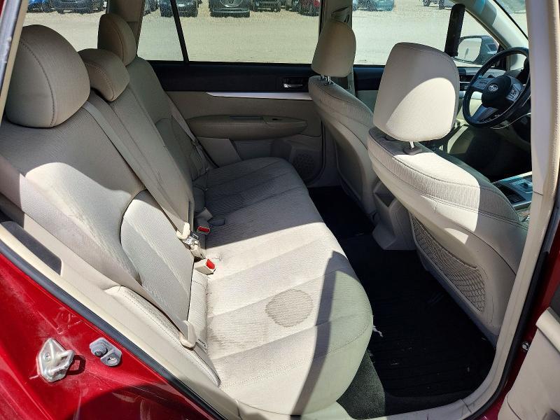 2011 SUBARU OUTBACK 2.5I PREMIUM — Фото 10 из 12