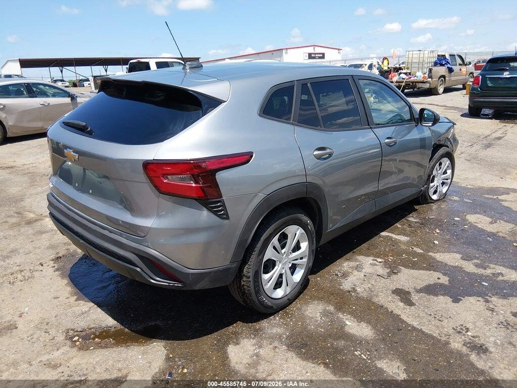 KL77LFEP3SC283622 2025 CHEVROLET TRAX photo no. 4