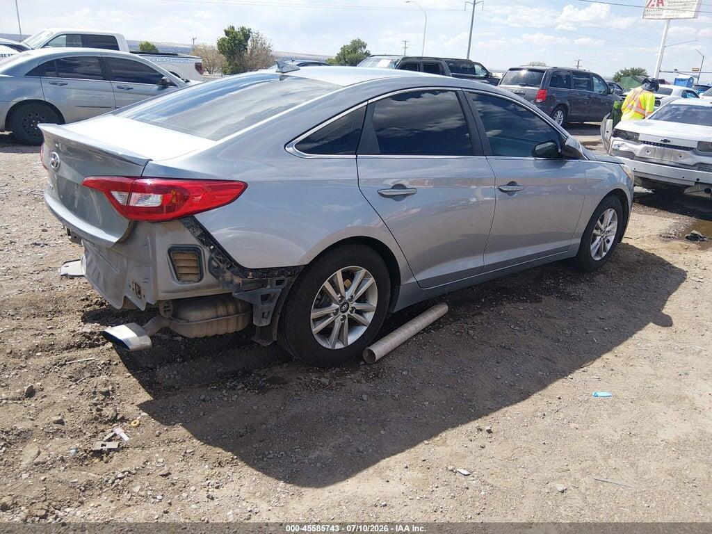 5NPE24AF1HH456064 2017 HYUNDAI SONATA photo no. 4