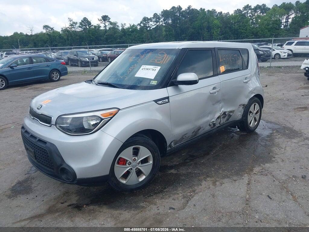 KNDJN2A22G7876362 2016 KIA SOUL photo no. 2