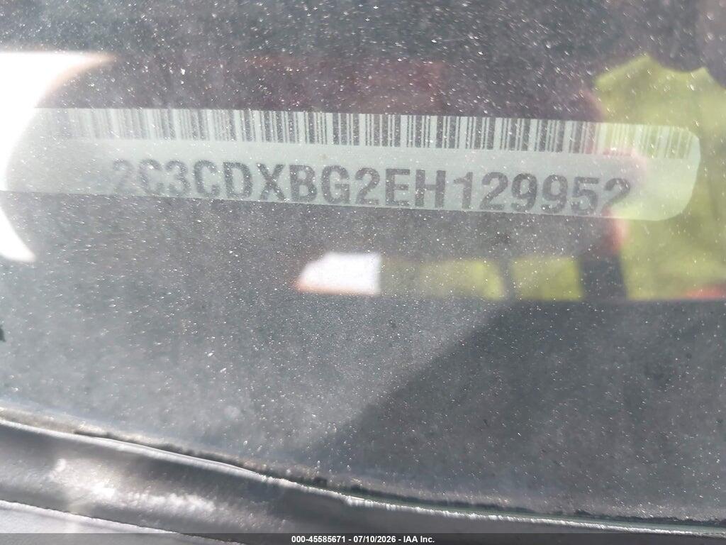 2C3CDXBG2EH129952 2014 DODGE CHARGER photo no. 9