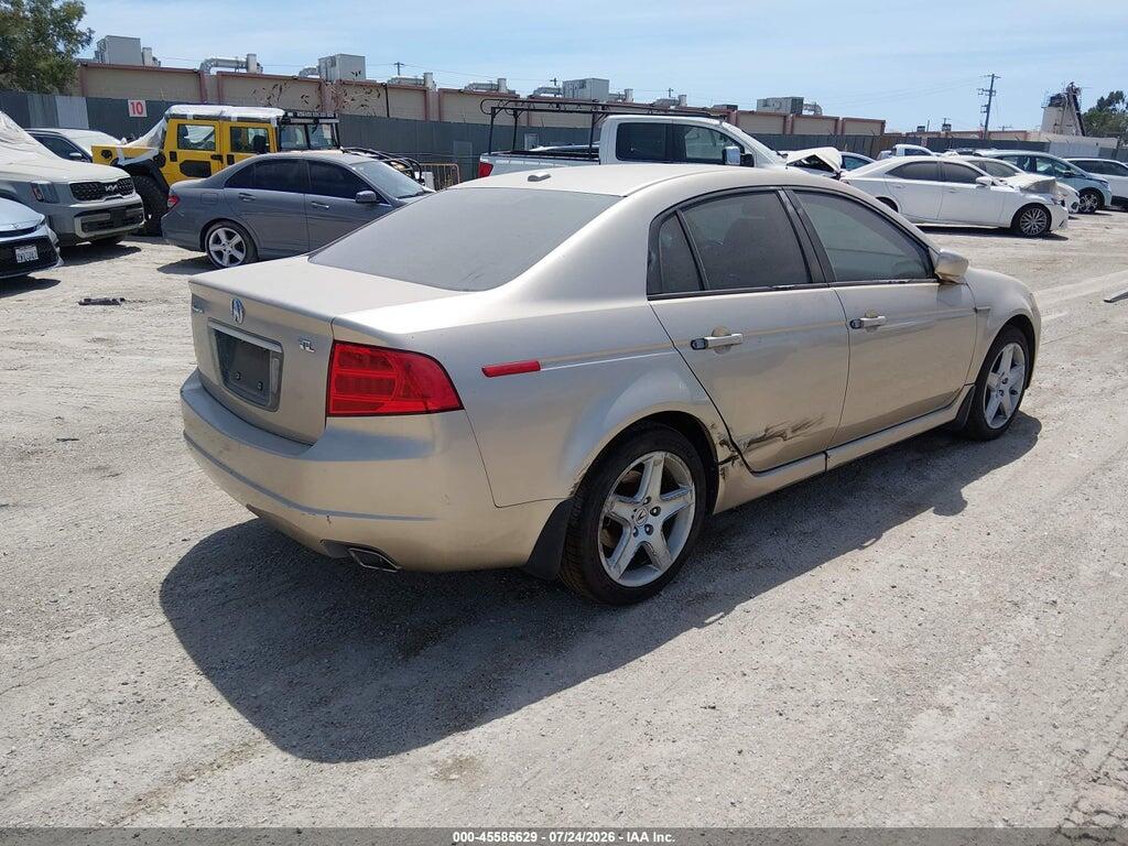 19UUA66205A013831 2005 ACURA TL photo no. 4