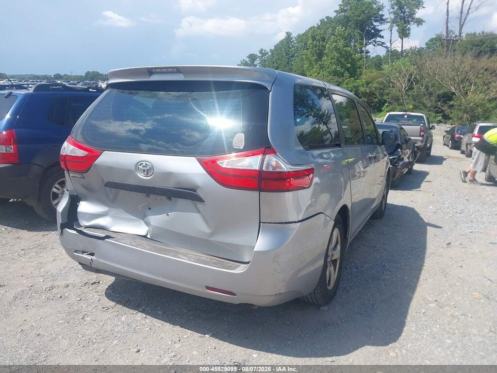 5TDZK3DC7FS660579 2015 TOYOTA SIENNA photo no. 4
