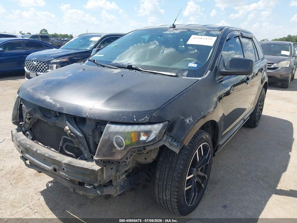 2FMDK3AC2ABA13267 2010 FORD EDGE photo no. 2
