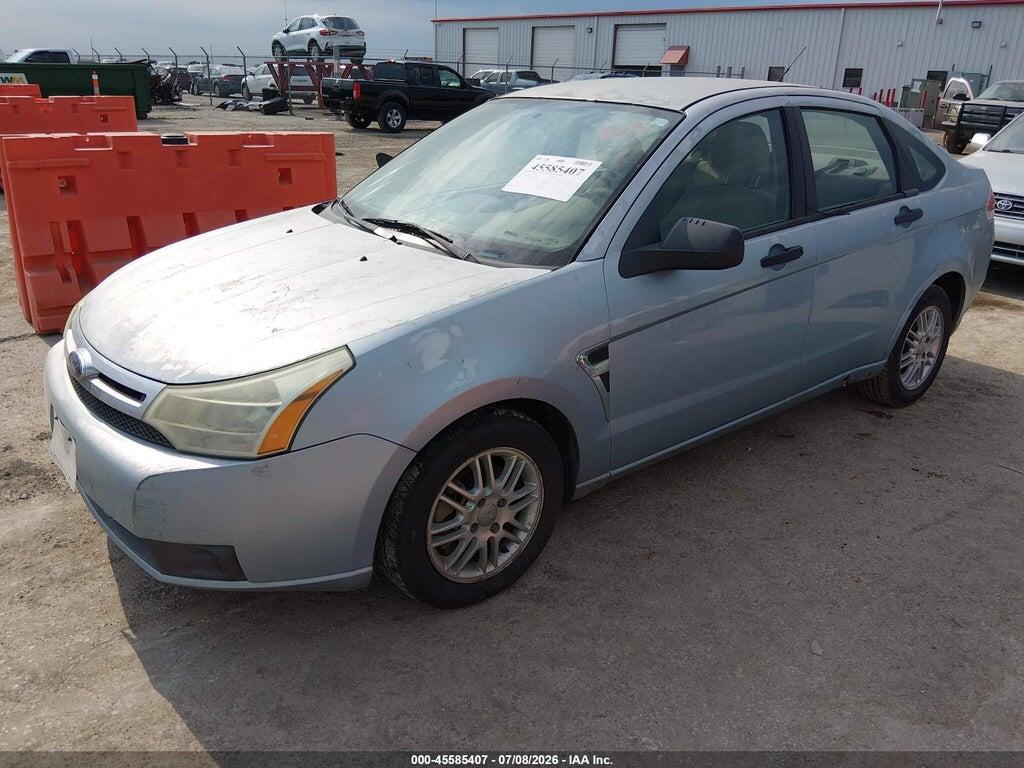 1FAHP35N28W152638 2008 FORD FOCUS photo no. 2