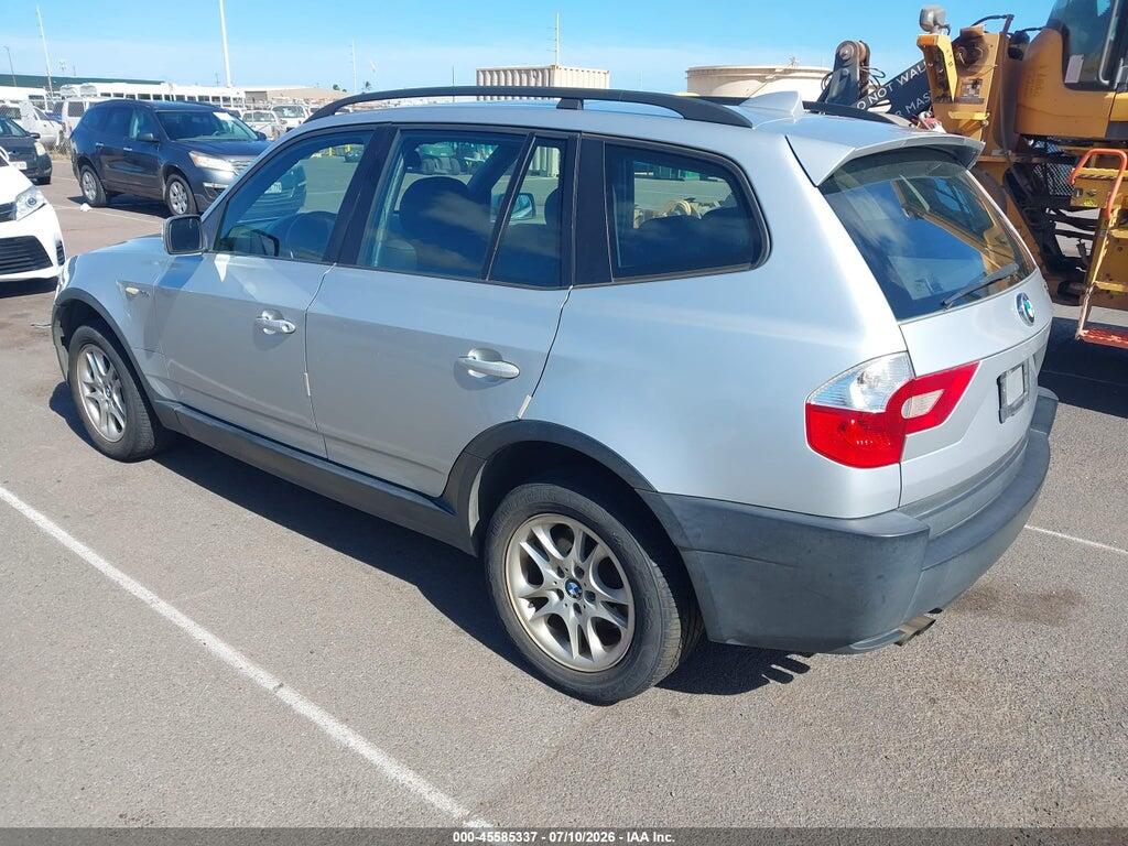 WBXPA73404WC37857 2004 BMW X3 photo no. 3