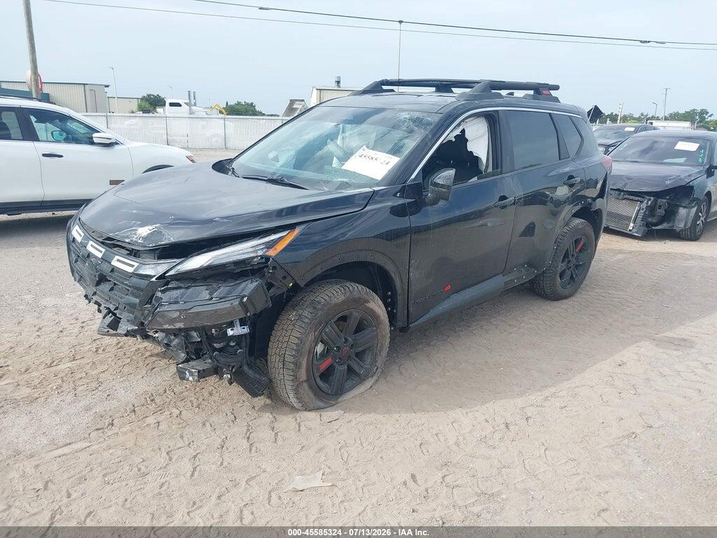5N1BT3BB6SC808155 2025 NISSAN ROGUE photo no. 2