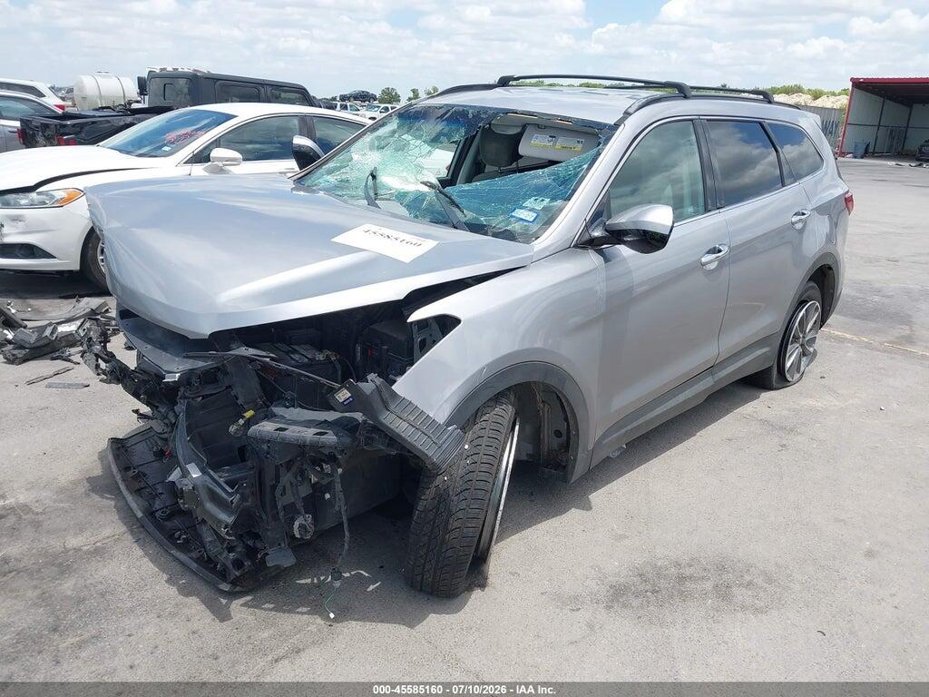 KM8SM4HF2HU188744 2017 HYUNDAI SANTA FE photo no. 2