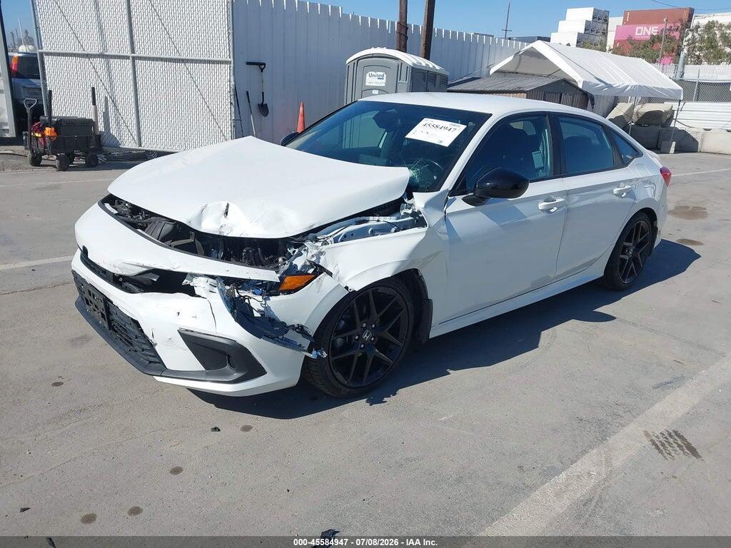 2HGFE2F59NH605228 2022 HONDA CIVIC photo no. 2