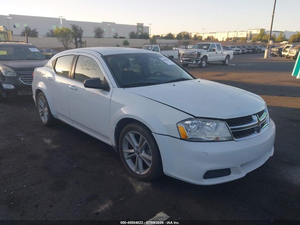 1C3CDZAB0DN729733 2013 DODGE AVENGER photo no. 1