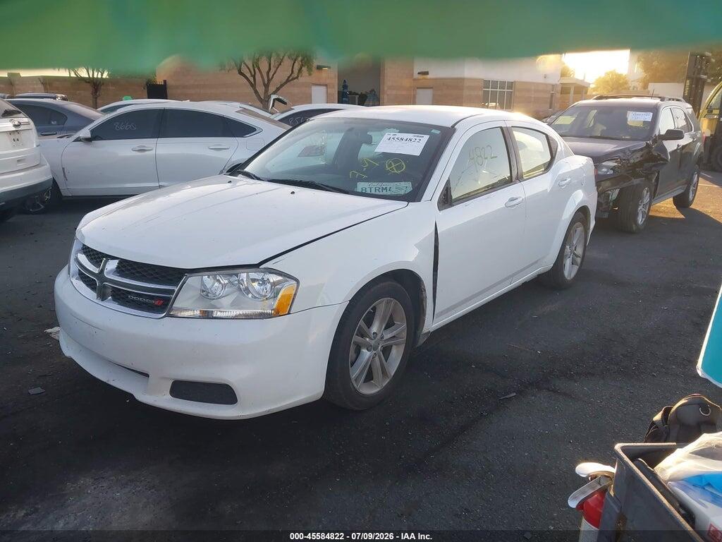 1C3CDZAB0DN729733 2013 DODGE AVENGER photo no. 2