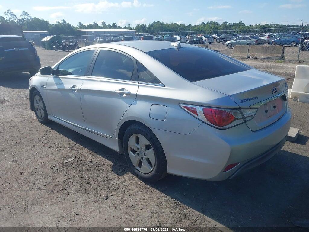 KMHEC4A41CA038871 2012 HYUNDAI SONATA HYBRID photo no. 3