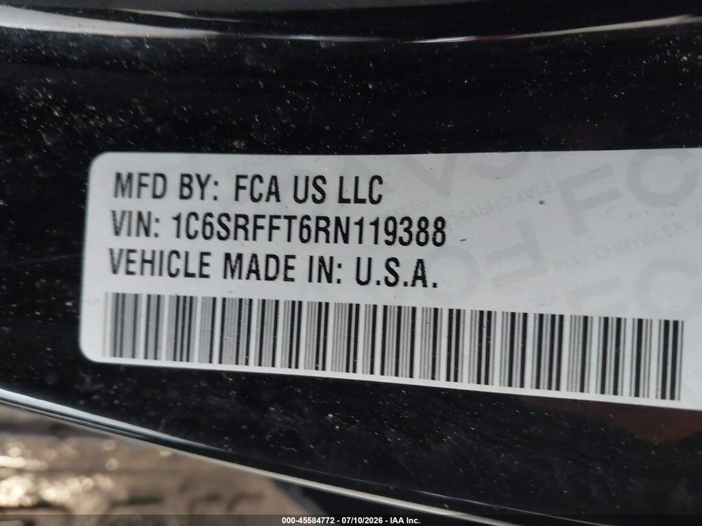 1C6SRFFT6RN119388 2024 RAM 1500 photo no. 9
