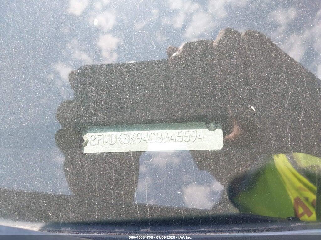 2FMDK3K94CBA45594 2012 FORD EDGE photo no. 9
