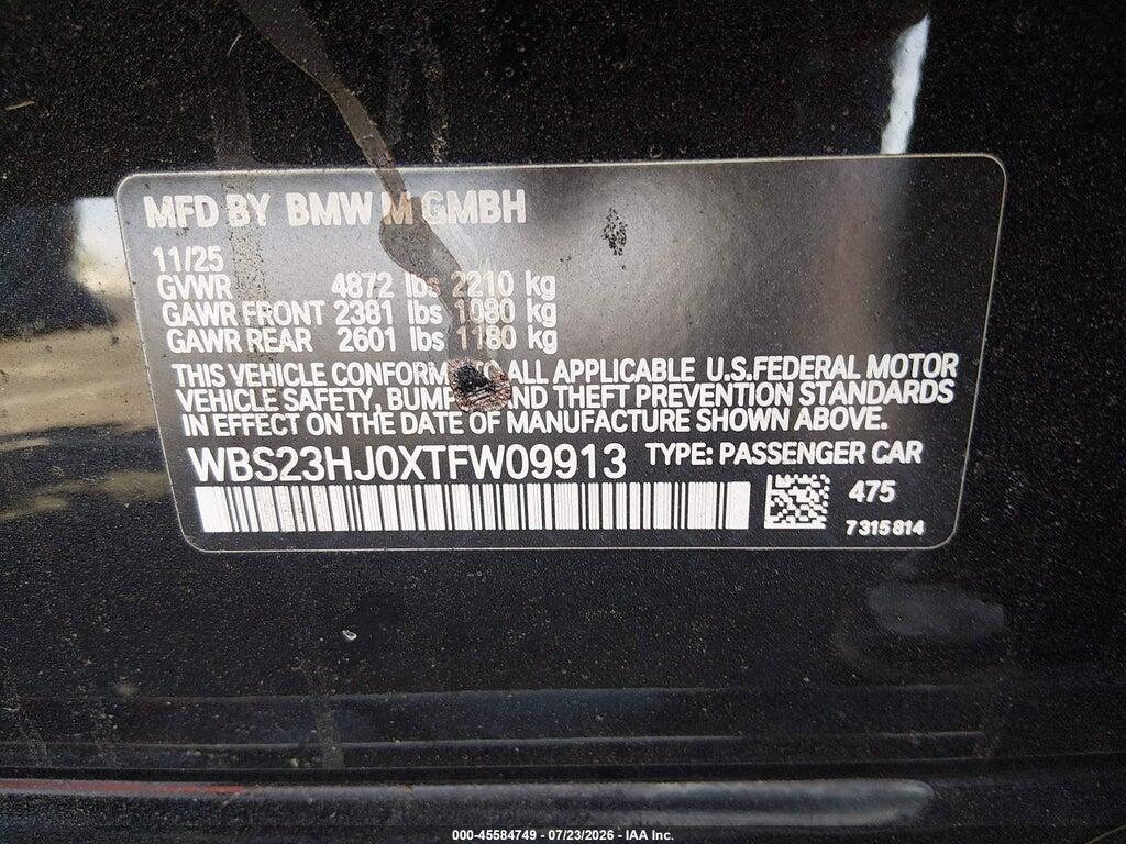 WBS23HJ0XTFW09913 2026 BMW M3 photo no. 9