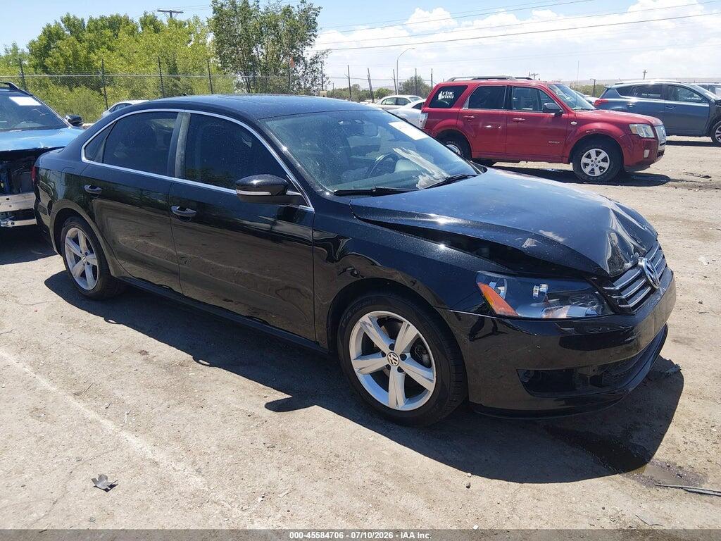 1VWBH7A33DC015984 2013 VOLKSWAGEN PASSAT photo no. 1
